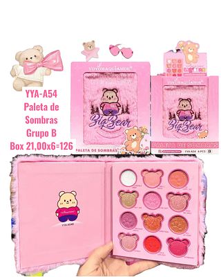 Paleta de Sombras Grupo B