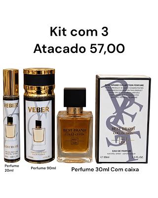 Kit com 3 (YSL LIBRE)