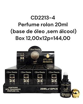 Perfume rolon 20ml (ASAD)(base de óleo ‚sem álcool)