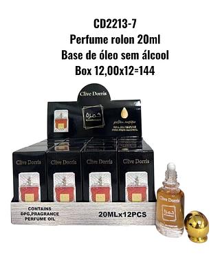 Perfume rolon 20ml(KHAMRAH) Base de óleo sem álcool
