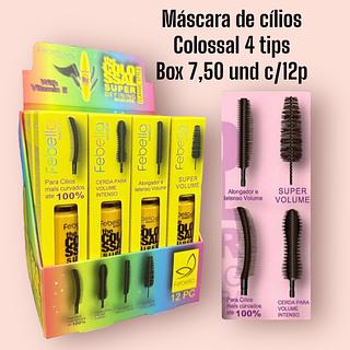 Máscara de cílios Colossal 4 tips(cor sortido)