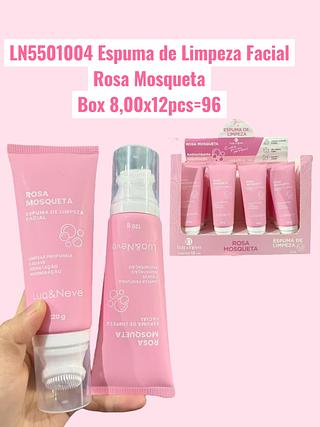 Espuma de Limpeza Facial Rosa Mosqueta