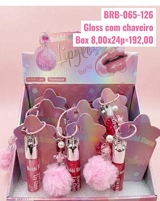 Gloss com chaveiro