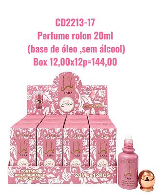 Perfume rolon 20ml(YARA ELIXIR) (base de óleo ‚sem álcool)