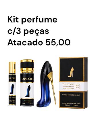 Kit perfume c/3 peças ( good girl)