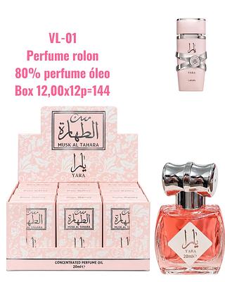 Perfume rolon 80% perfume óleo (Yara)