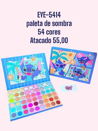 paleta de sombra 54 cores