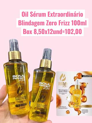 Oil Sérum Extraordinário Blindagem Zero Frizz 100ml