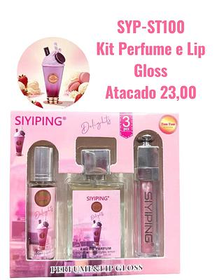 Kit Perfume e Lip Gloss🍦🍨🧁