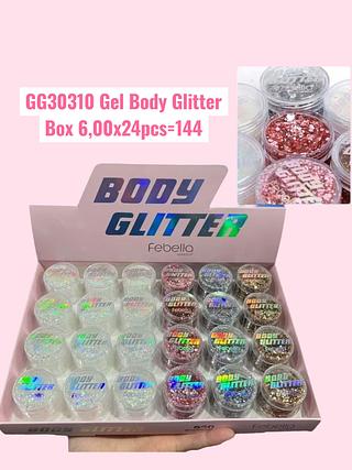 Gel Body Glitter(cor sortido)
