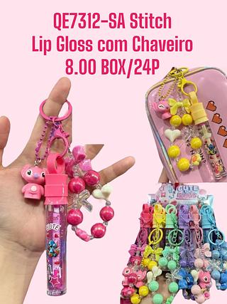 Lip Gloss com Chaveiro
