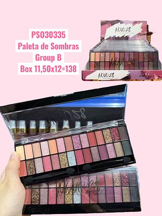 Paleta de Sombras Group B( cor sortido)