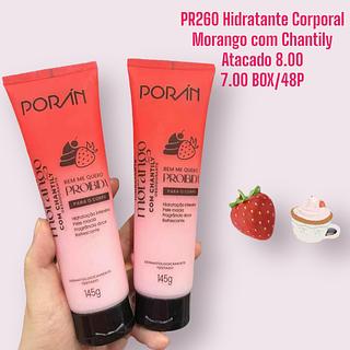 Hidratante Corporal Morango com Chantily