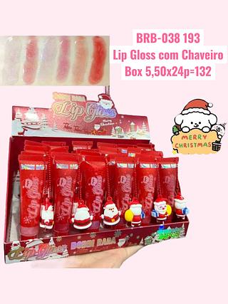 Lip Gloss com Chaveiro (cor sortido)