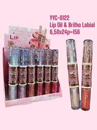 Lip Oil & Brilho Labial （cor sortido )