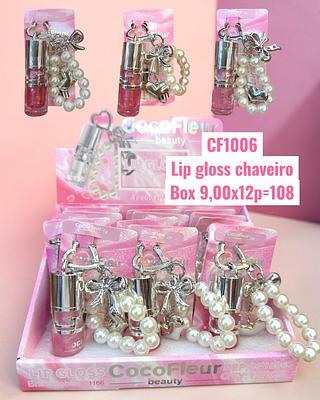 Lip gloss chaveiro