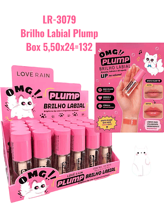 Brilho Labial Plump