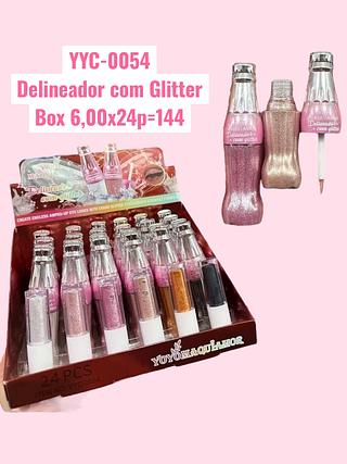 Delineador com Glitter(cor sortido)