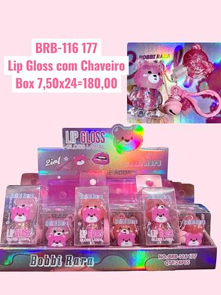 Lip Gloss com Chaveiro