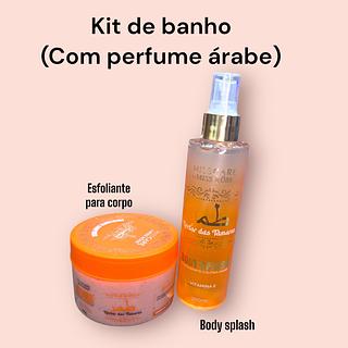 Kit de banho (Com perfume árabe)