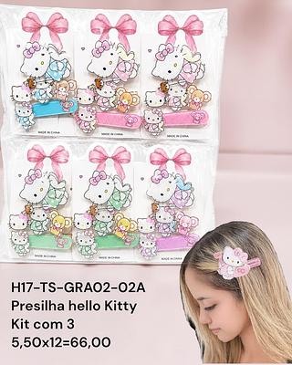 Presilha hello kitty