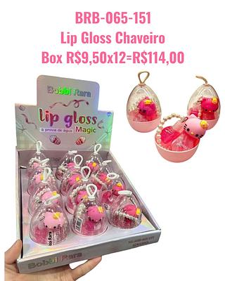 Lip Gloss Chaveiro(cor sortido)