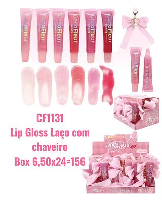 Lip Gloss Laço com chaveiro