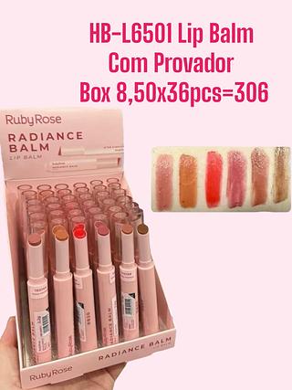 Lip Balm Com Provador(cor sortido)