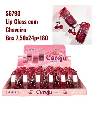 Lip Gloss com Chaveiro