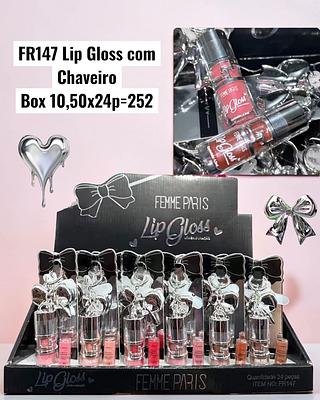 Lip Gloss com Chaveiro