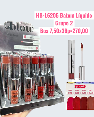 Batom Líquido Grupo 2