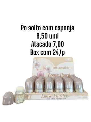 Po solto com esponja