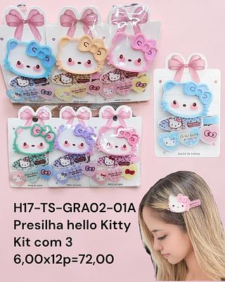 Presilha hello kitty