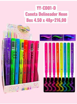 Caneta Delineador Neon