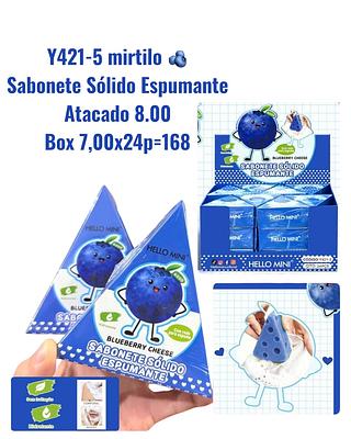 mirtilo 8 Sabonete Sólido Espumante