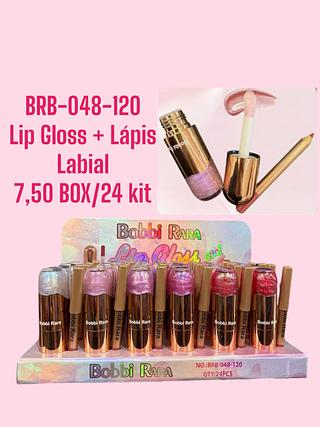 Lip Gloss + Lapis Labial (cor sortido)