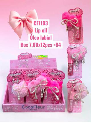 Lip oil Pom Pom de coração