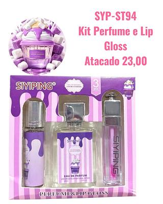 Kit Perfume e Lip Gloss🧁🍨