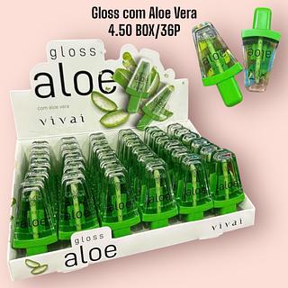 Gloss com Aloe Vera