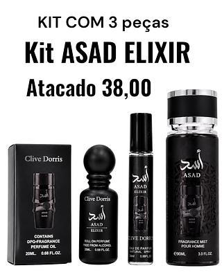Kit ASAD ELIXIR c /3 pecas