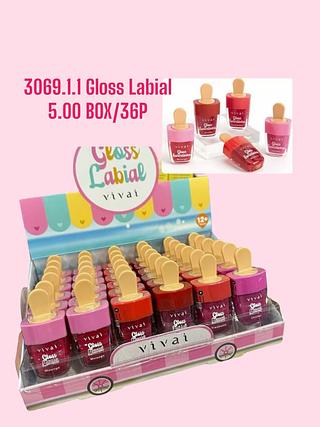 Gloss Labial (cor sortido)