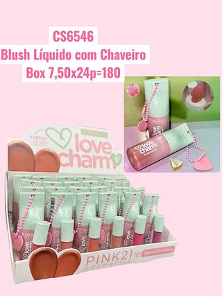 Blush Líquido com Chaveiro(cor sortido)