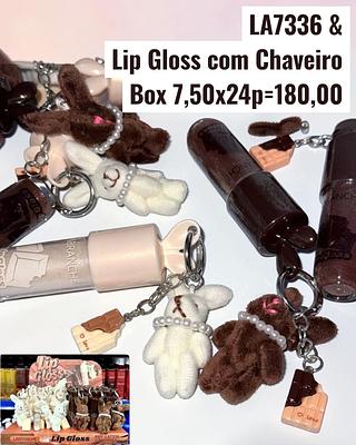 Lip Gloss com Chaveiro