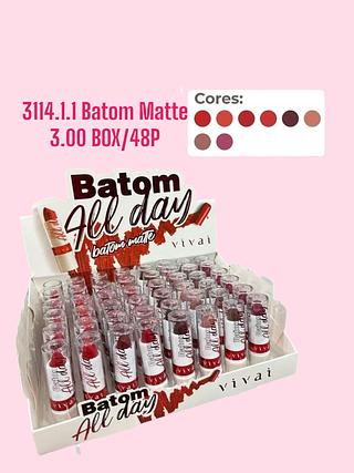 Batom Matte(cor sortido)