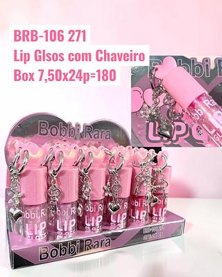 Lip Glsos com Chaveiro
