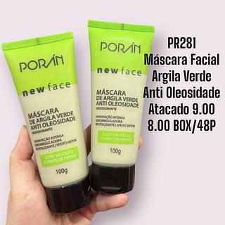Máscara Facial Argila Verde Anti Oleosidade