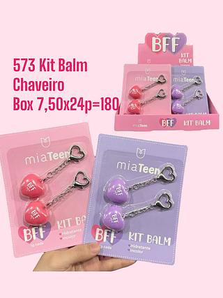 Kit Balm Chaveiro (Cor sortido)