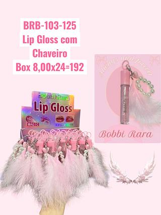 Lip Gloss com Chaveiro