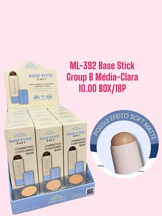 Base Stick Group B Média-Clara(cor sortido)