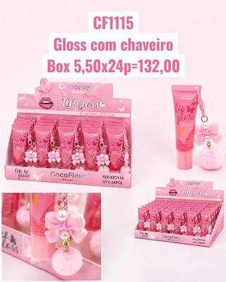 Gloss com chaveiro